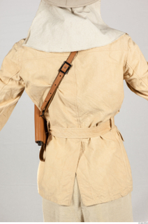  Photos Man in Explorer suit 1 20th century Explorer beige jacket historical clothing upper body weapon belt 0002.jpg